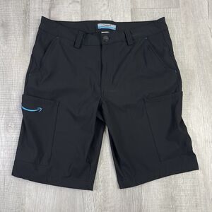 Amazon Shorts Men’s Large 32-34 Black Luly Yang Cargo Pocket Working Driver Q